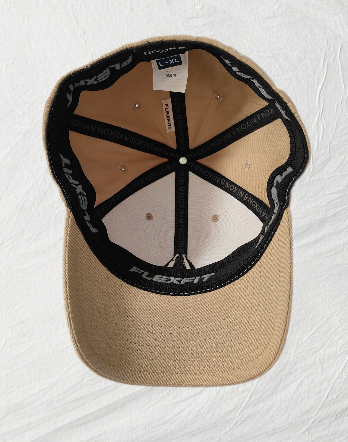 Nixon Deep Down Flexfit Cap — Khaki (L/XL)